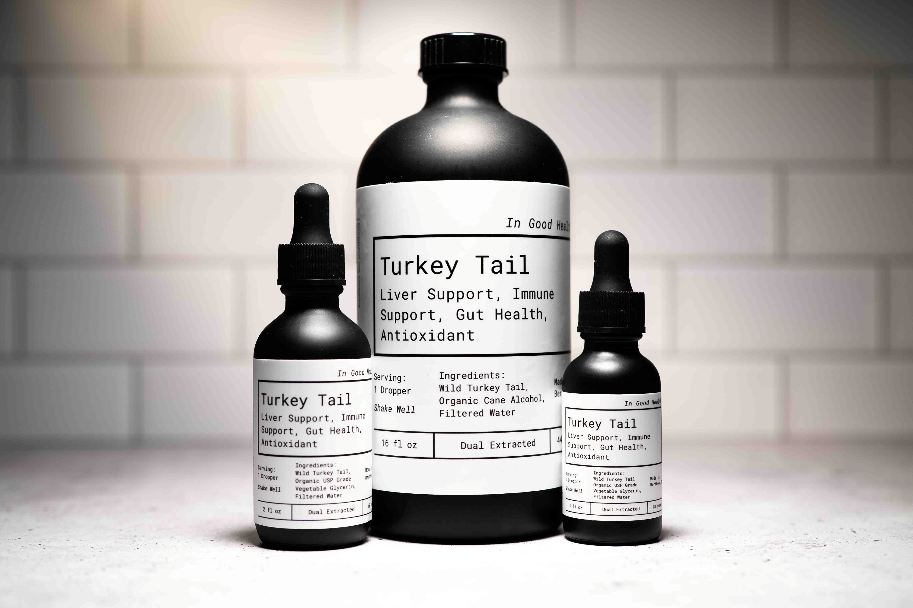 Turkey Tail Mushroom Extract Tincture