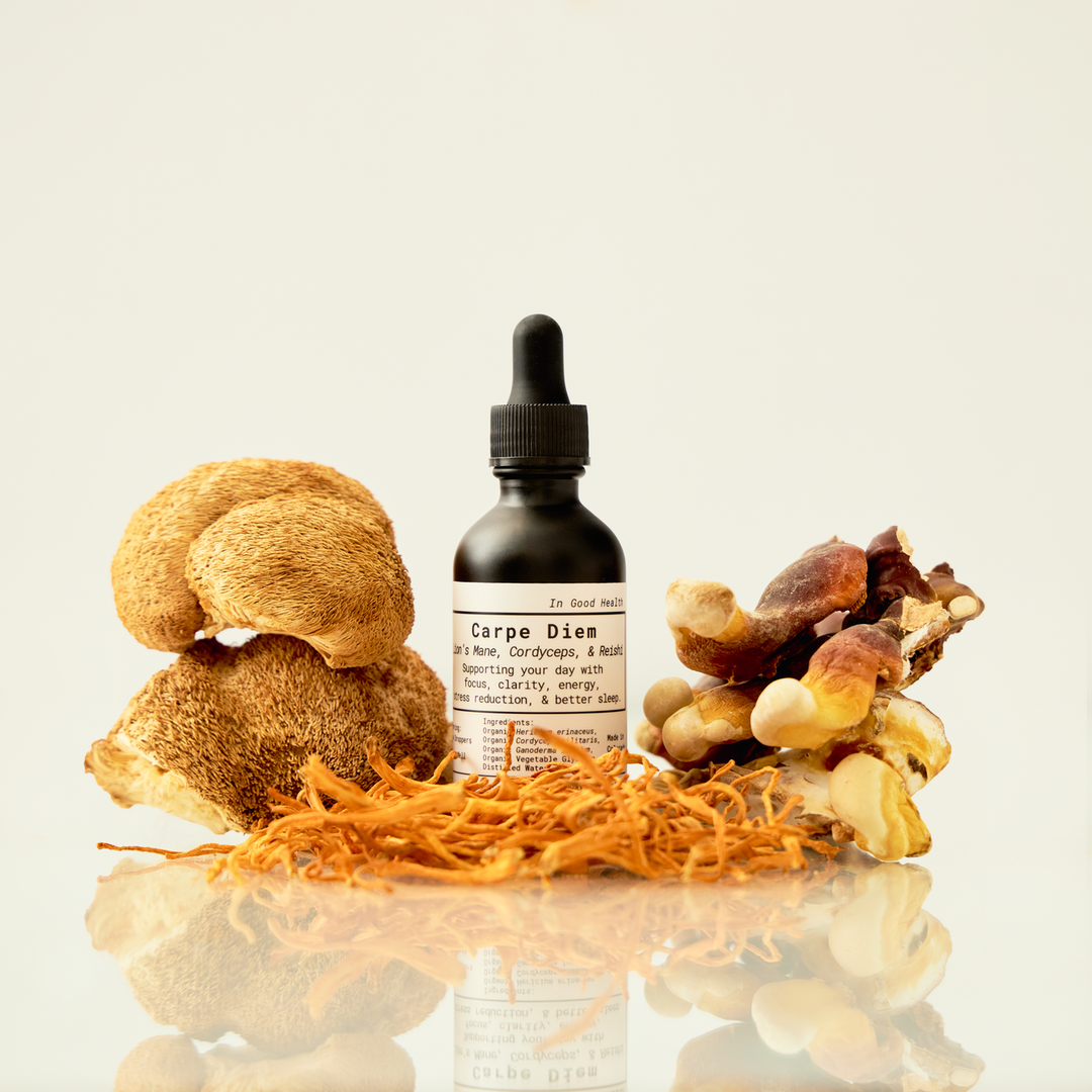 Carpe Diem Blend: Lion’s Mane, Cordyceps, and Reishi