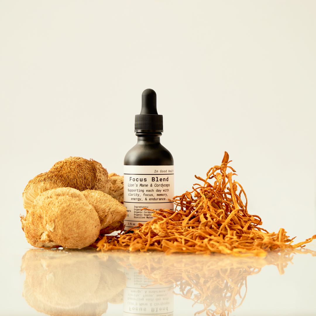 Focus Blend: Lion’s Mane and Cordyceps
